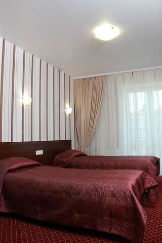 Отель Отель Аристократ Полтава Стандартный двухместный номер с 2 отдельными кроватями-3